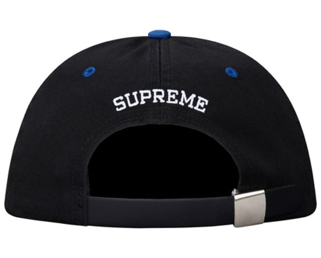 Supreme 2 -Tone Washed S Logo 6 - Panel Black – CURATEDSUPPLY.COM