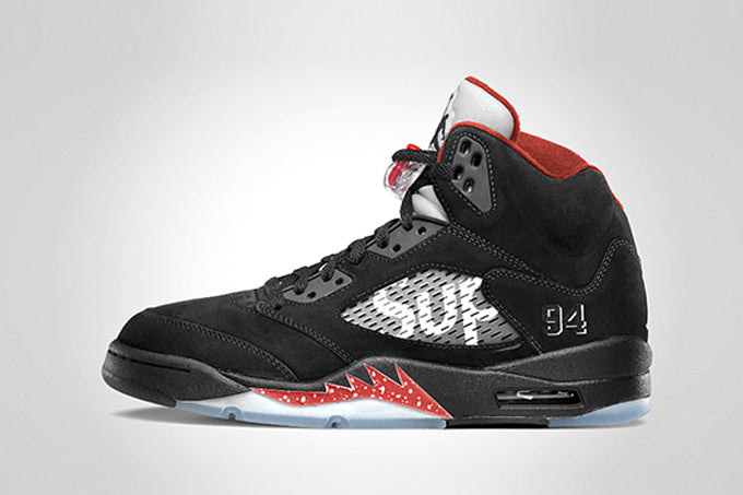 Supreme Air Jordan Size 12 Black –