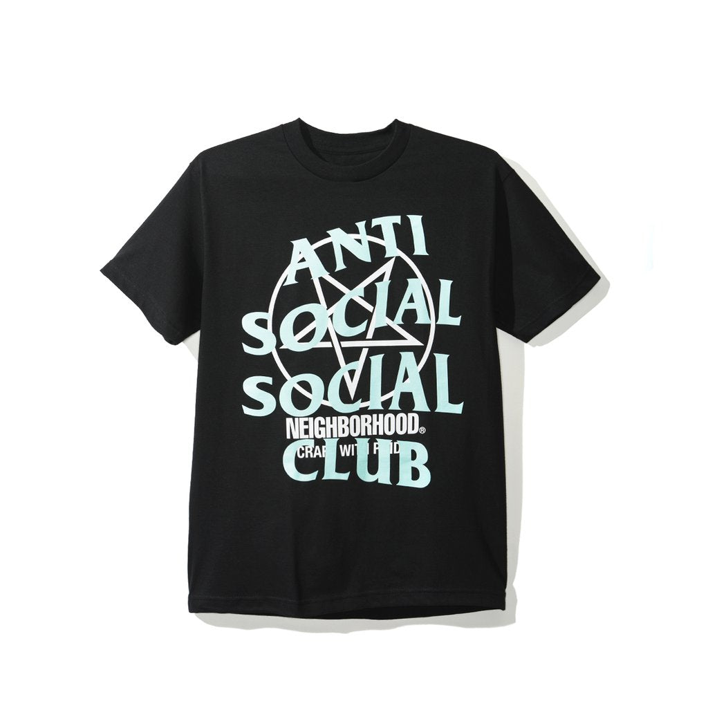 Anti Social Social Club x Neighborhood Black Filth Fury Tee