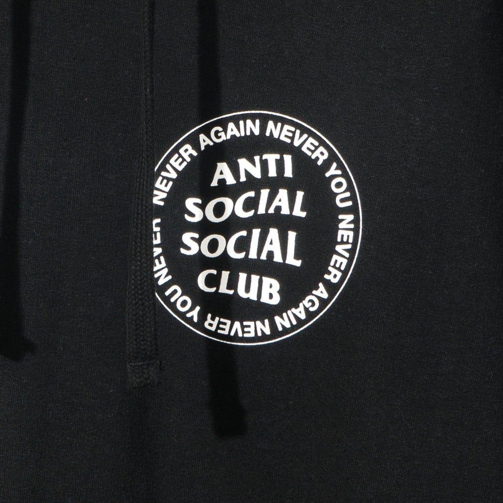 Anti Social Social Club Never Again Never You Hoodie CURATEDSUPPLY.COM