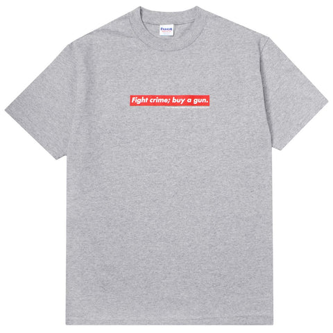 FTP x Fuct Fight Crime Tee Grey