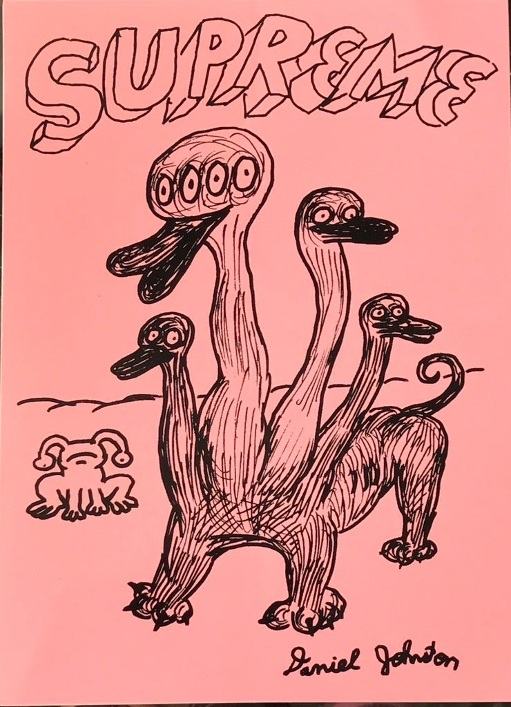 Supreme daniel johnston duck tee shop