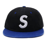 Supreme 2 -Tone Washed S Logo 6 - Panel Black 