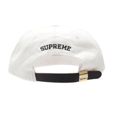 Supreme Washed Denim S Logo White