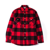 Anti Social Social Club No Expectations Flannel Red