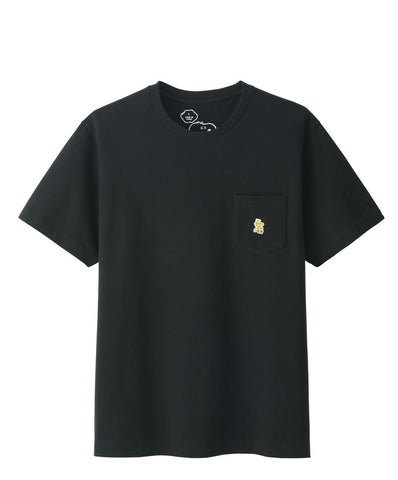 Kaws x Peanuts Woodstock Pocket Tee Black