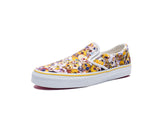 Vans Vault Classic Slip-On XL Murakami Skull Yellow Size Men US 5.5 Women US 7.0