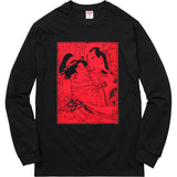 Supreme Sasquatchfabrix Shunga Long Sleeve Tee Black