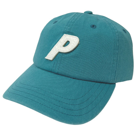 Palace P 6-Panel Blue Cap
