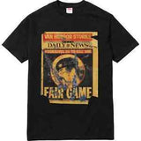 Supreme Dash Snow Tee Black