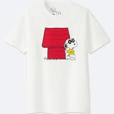 Kaws x Peanuts Snoopy's House White Tee
