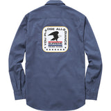 Supreme Pledge Allegiance Work Shirt Blue 