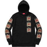 Supreme Slayer Eagle Hooded Sweater Black