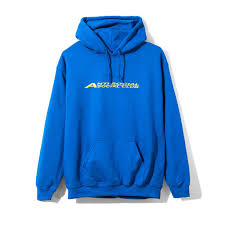 Anti Social Social Club Fork Hoodie Royal Blue