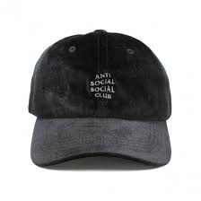 Anti Social Social Club Smoothy Cap Black