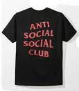 Anti Social Social Club Thorn Tee Black