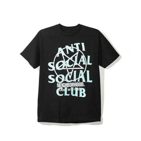 Anti Social Social Club x Neighborhood Black Filth Fury Tee