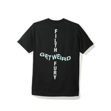 Anti Social Social Club x Neighborhood Black Filth Fury Tee