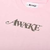 AWAKE NY Metallic Foil Tee Pink