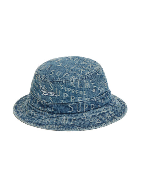 Supreme Warp Jacquard Logos Denim Crusher – CURATEDSUPPLY.COM