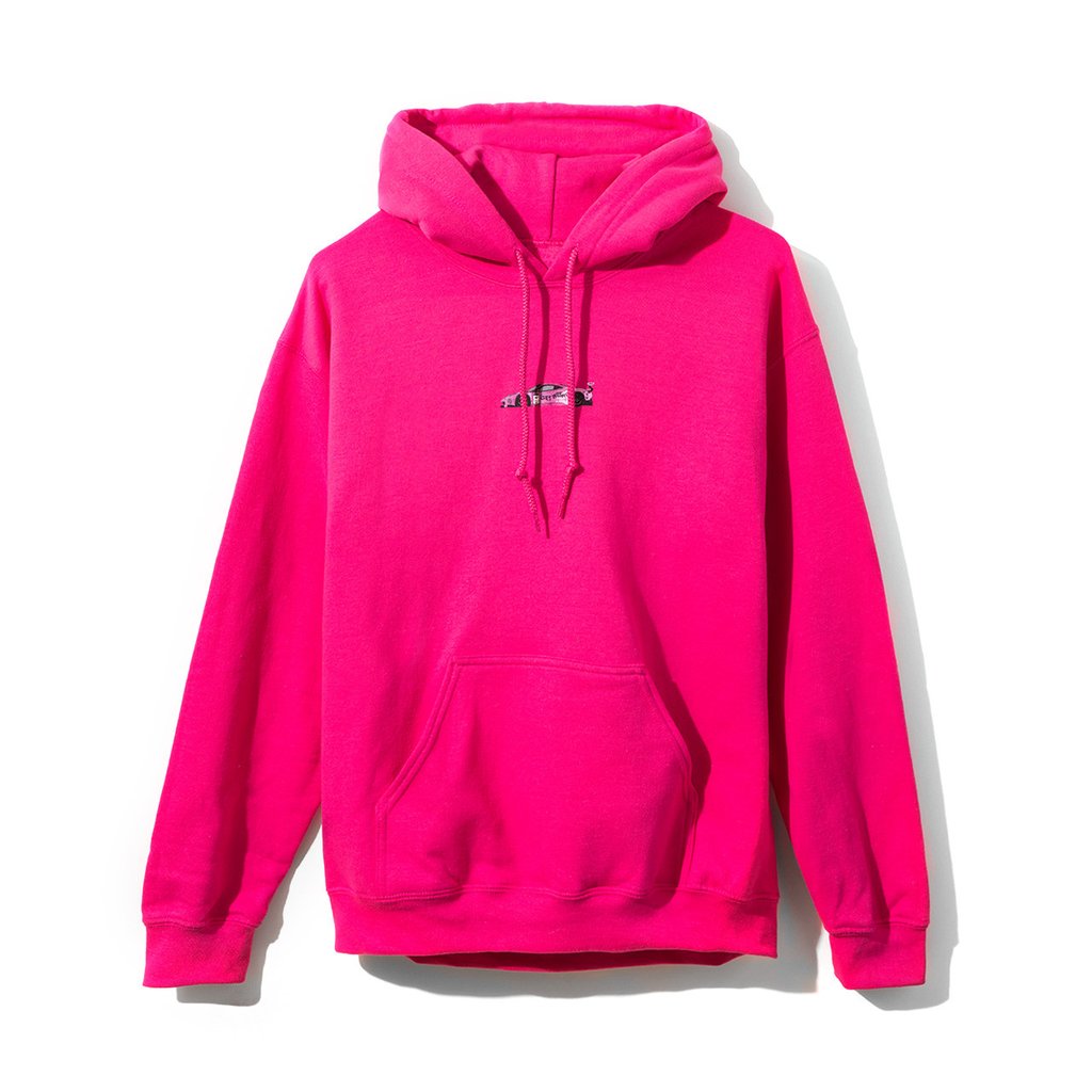 Hooded Sweatshirt Anti Social Social Club Pink Hoodie Real MIND