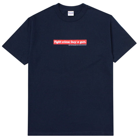 FTP x Fuct Fight Crime Tee Navy