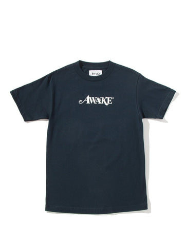 Awake NY Logo Tee Navy