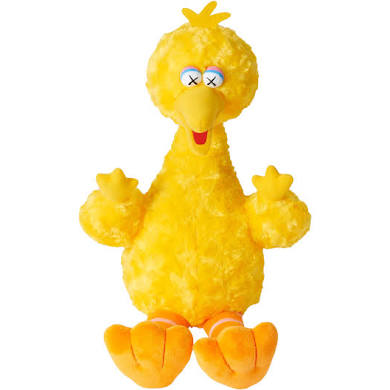 KAWS x Sesame Street Plush Big Bird Toy