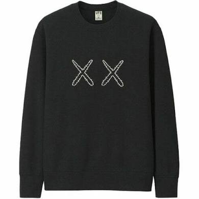KAWS x Sesame Street XX Sweatshirt Crew Black