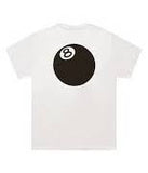 Stussy x Dover Street Market 8 Ball Tee White