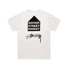 Stussy x Dover Street Market Hut Tee White