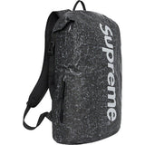 Supreme Waterproof Reflective Speckled Backpack Black