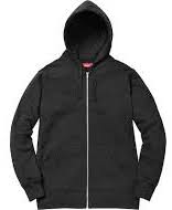 Supreme GONZ Butterfly Zip Up Hoodie Black