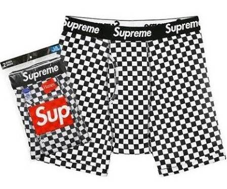 Supreme / Hanes Boxer Briefs Checkered