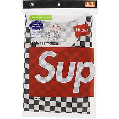 Supreme Hanes Tagless T-Shirt Checkered (2 pack)