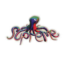 Supreme Octopus Sticker