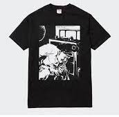 Supreme Pettibon Blood And Sperm Tee Black