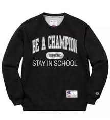 Supreme Champion Be A Champion Stay In School Black