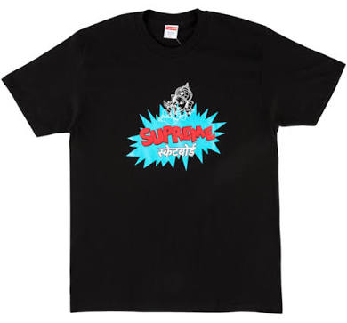 Supreme Ganesha Black Tee