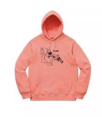 Supreme Lee Hooded Sweatshirt Coral