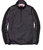 Supreme Half Zip Mesh Pullover Black