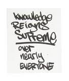 Supreme KRS1 Sticker