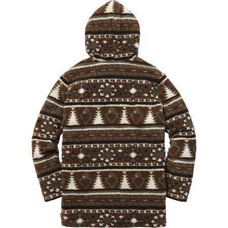 Supreme sherpa fleece toggle jacket Clearance