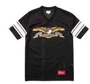 Supreme Anti Hero Football Jersey Black
