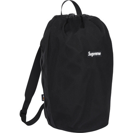 Supreme Mesh Backpack Black – CURATEDSUPPLY.COM