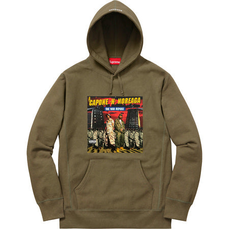 Supreme The War Report Hooded Sweatshirt Olive – CURATEDSUPPLY.COM