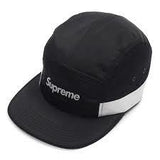 Supreme Reflective Stripe Camp Cap 