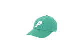 Palace P 6-Panel Light Green Cap