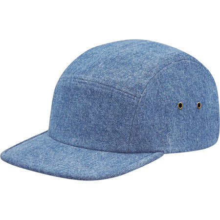 Supreme Denim Skate Logo Camp Cap Blue –