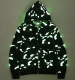 A Bathing Ape Bape City Camo Hoodie W/ Detachable Sleeves